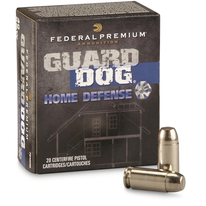 Federal Guard Dog 40 S&W Ammo 135 Grain FMJ