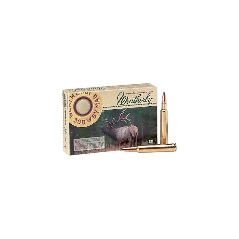 Weatherby 300 Weatherby Magnum Ammo 180 Grain Norma Soft Point