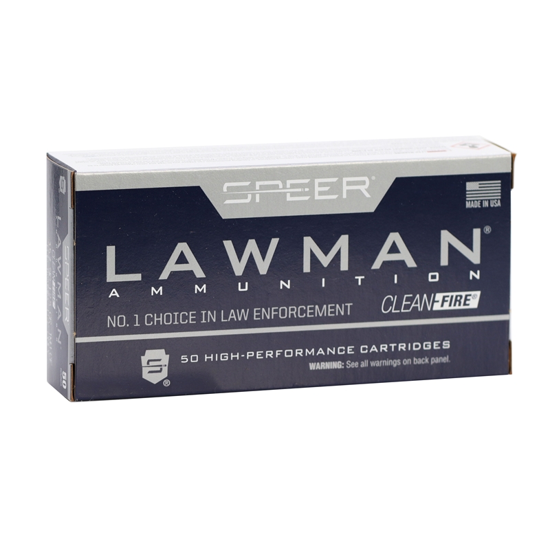 Speer Lawman CleanFire 357 SIG Ammo 125 Grain TMJ