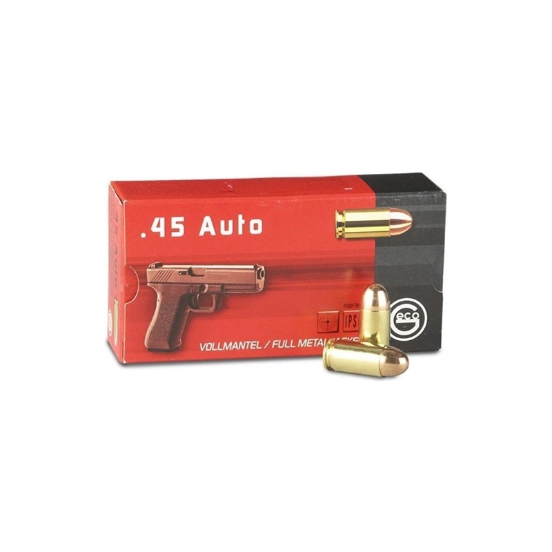 Geco 45 ACP Auto Ammo 230 Grain Full Metal Jacket