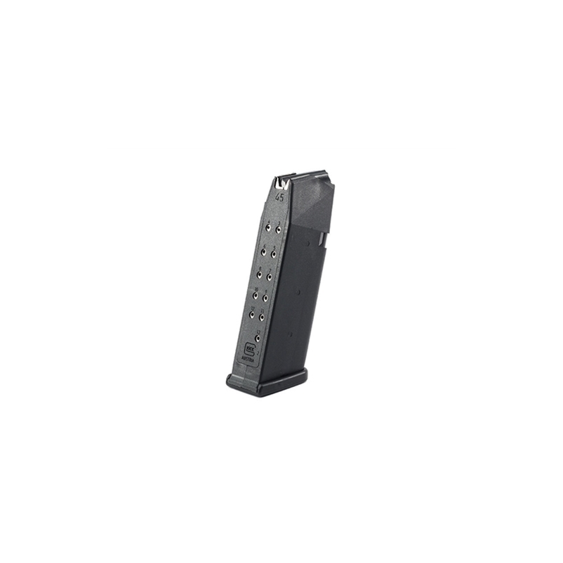 Glock 21 45 ACP Auto 13 Round Black Polymer Magazine