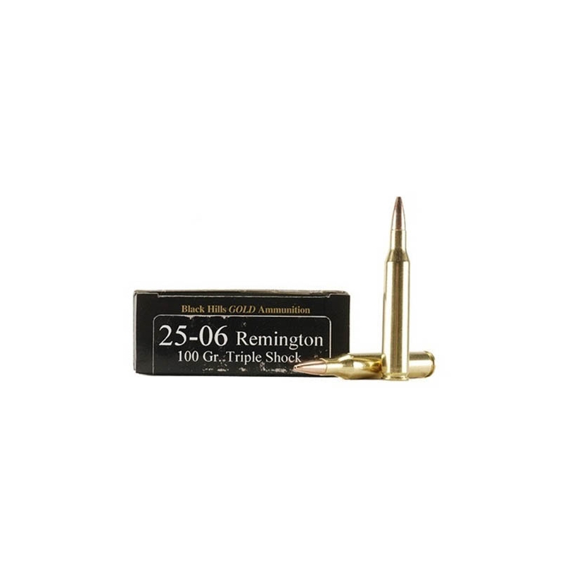 Black Hills Gold 25-06 Remington 100 Grain Barnes TSX HPFBLF