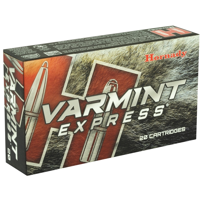 Hornady Varmint Express 22-250 Remington Ammo 50 Grain V-Max