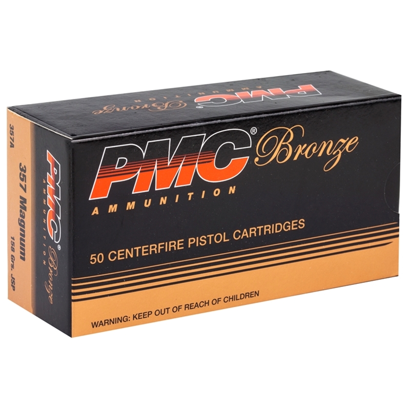 PMC Bronze 357 Magnum 158 Grain Jacketed Soft Point