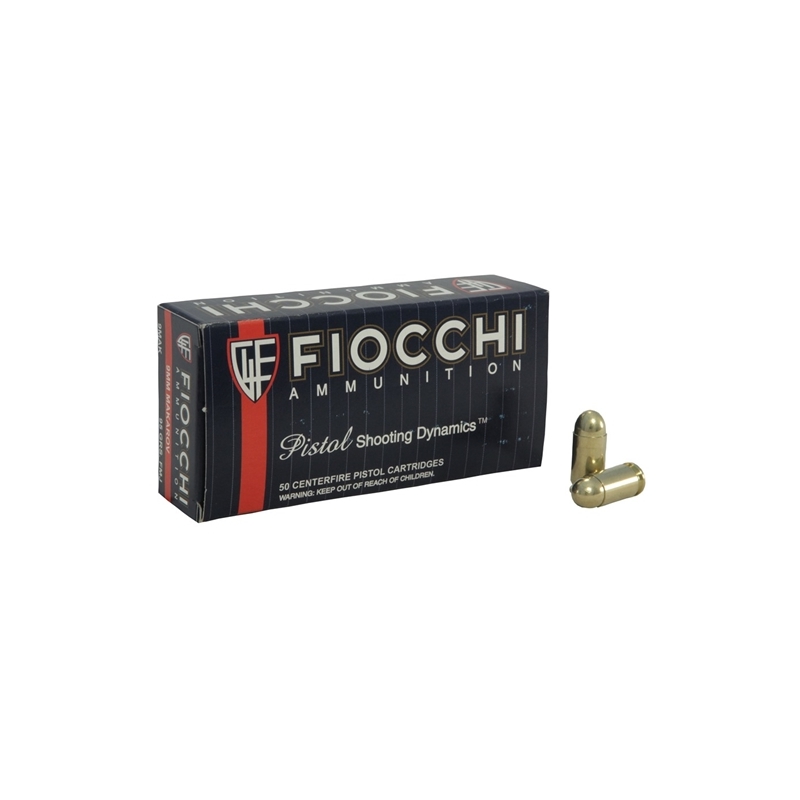Fiocchi Shooting Dynamics 9mm Makarov Ammo 95 Grain FMJ