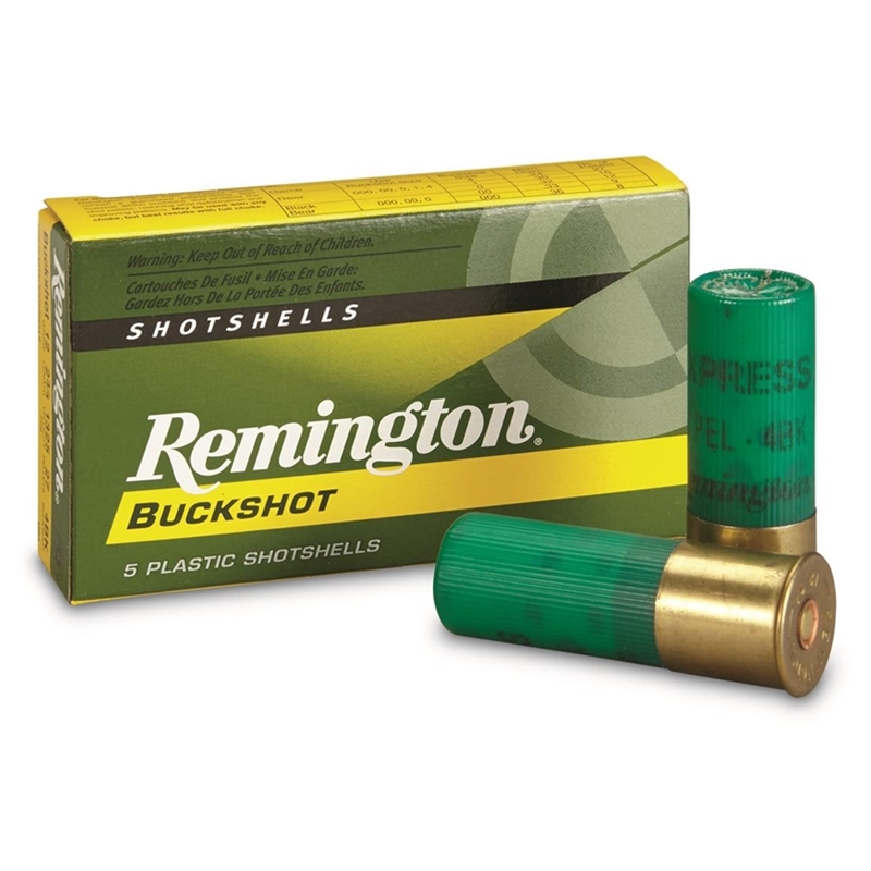 Remington Express 12 Gauge Ammo 2-3/4" #0 Buckshot 12 Pellets