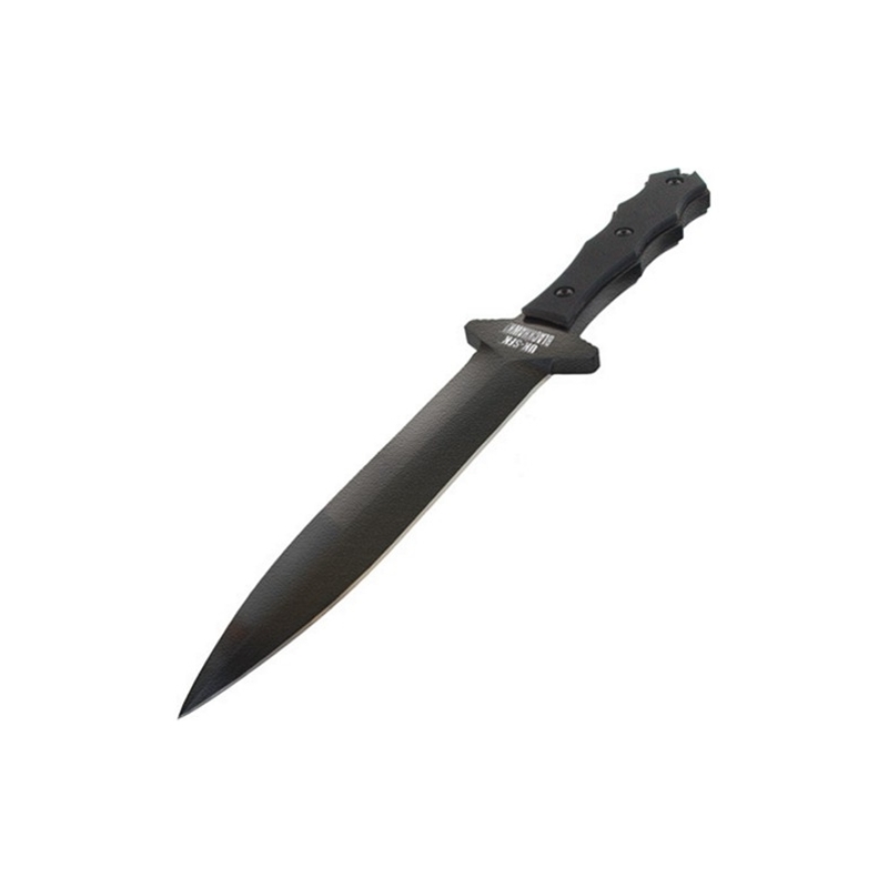 Blackhawk United Kingdom Special Forces Plain Edge Knife Black