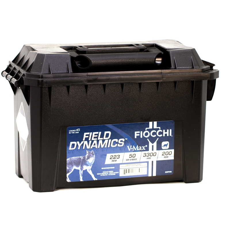 Fiocchi Extrema 223 Ammo 50 Grain Hornady V-Max Polymer Tip - 223FHVA