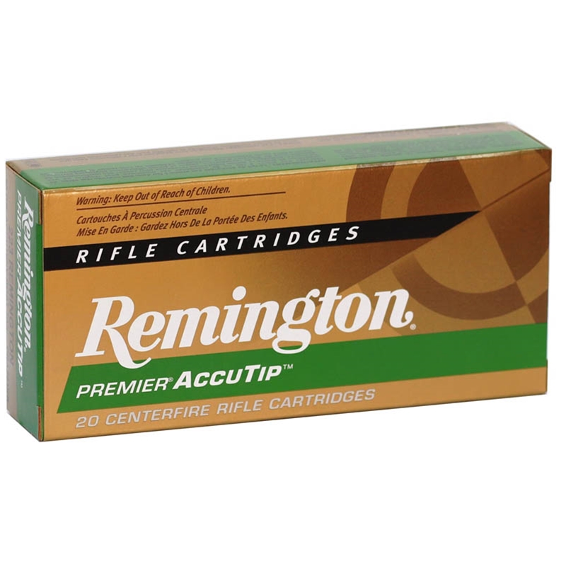 Remington Premier 223 Remington Ammo 50 Gr Accutip-V Boat Tail