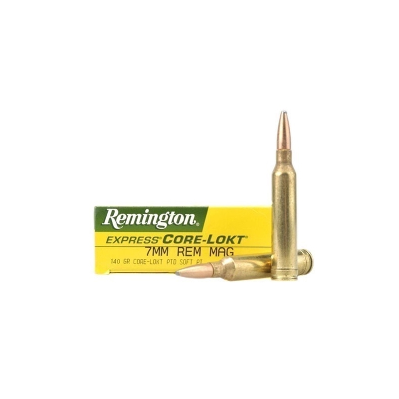 Remington Premier 7mm Remington Magnum Ammo 140 Grain AccuTip
