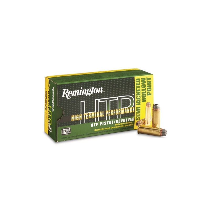 Remington HTP 44 Remington Magnum Ammo 240 Grain SJHP