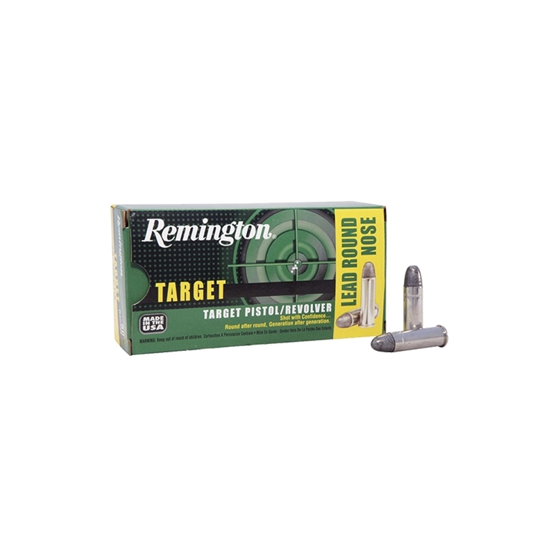 Remington Target 44 Special Ammo 246 Grain Lead Round Nose