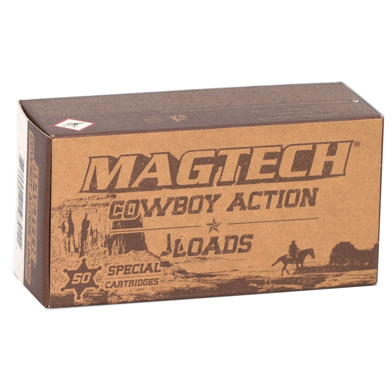 Magtech Cowboy Action 38 Special Ammo 125 Grain Lead Flat Nose