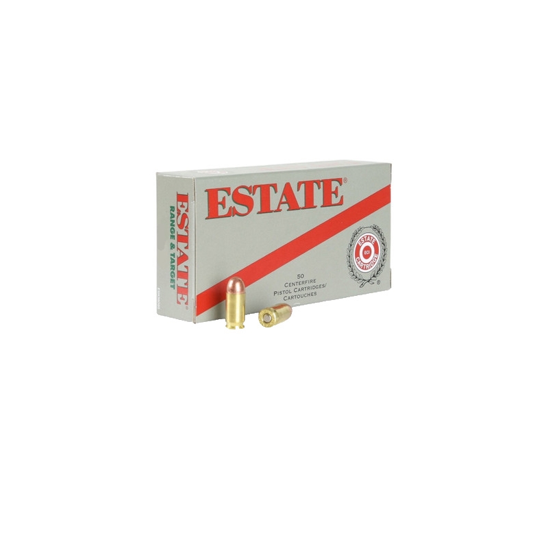 Federal Estate Range 40 S&W Ammo 165 Grain FMJ