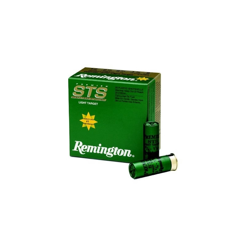 Remington STS Target Loads 12 Ga 2-3/4" Ammo 1-1/8oz #8 Lead Shot