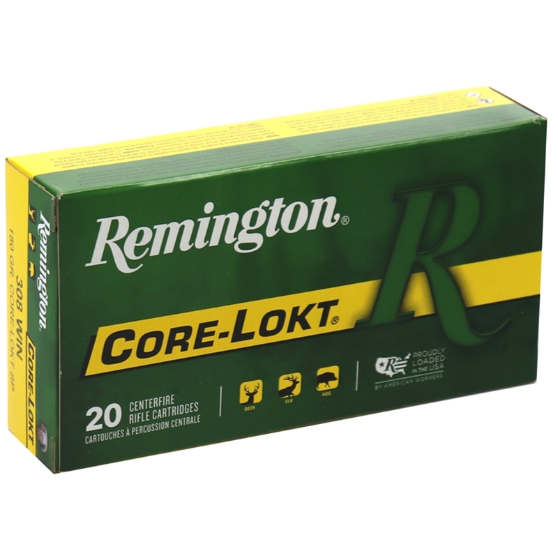 Remington Express 308 Winchester 180 Grain Core-Lokt Pointed SP