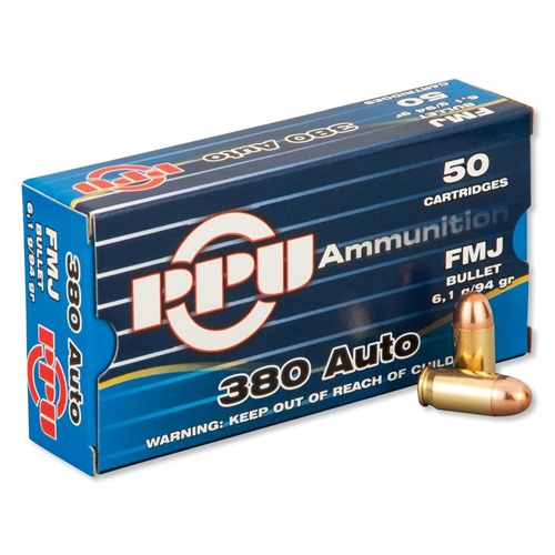 Prvi Partizan 380 Acp Auto Ammo 94 Grain Full Metal Jacket