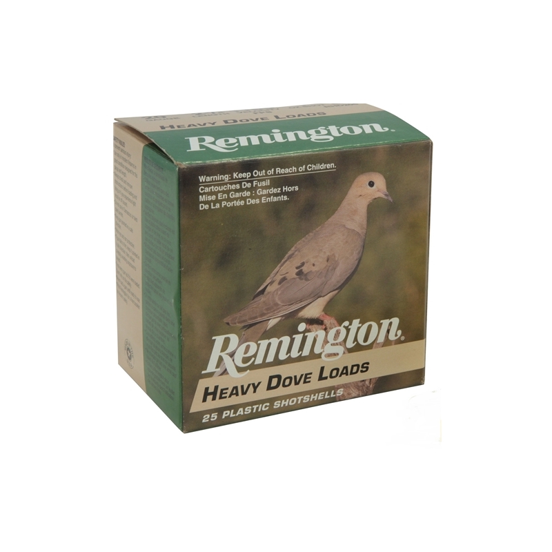Remington Heavy Dove & Quail 20 Gauge Ammo 2 3/4" 1oz #6 Shot VP