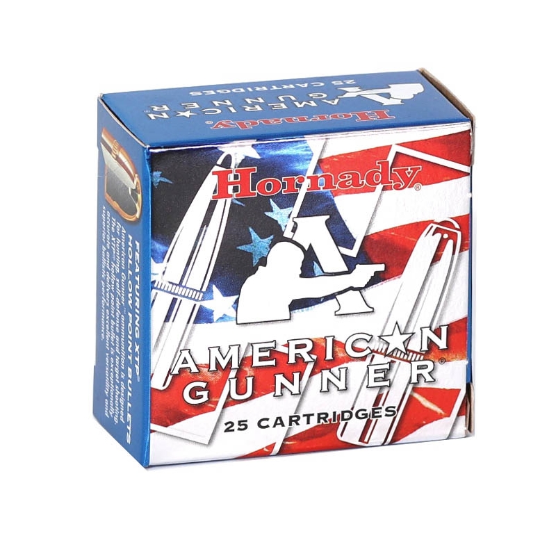 Hornady American Gunner 380 ACP Auto Ammo 90 Gr XTP JHP