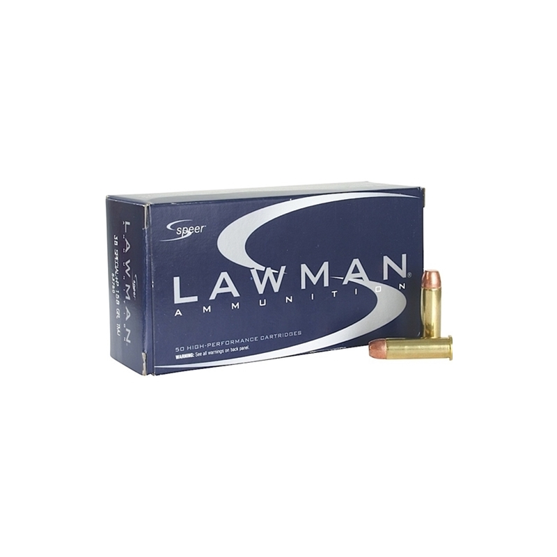 Speer Lawman 38 Special Ammo 135 Grain TMJ - Ammo Deals