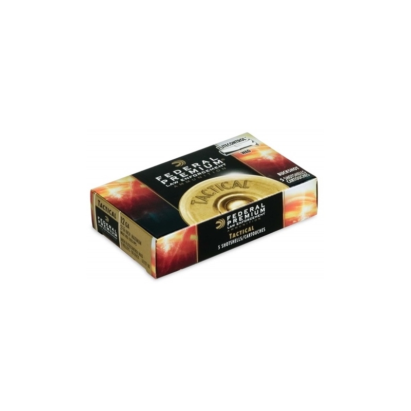 Federal Law Enforcement 12 Gauge Ammo 2 3/4” #1 Buckshot 15