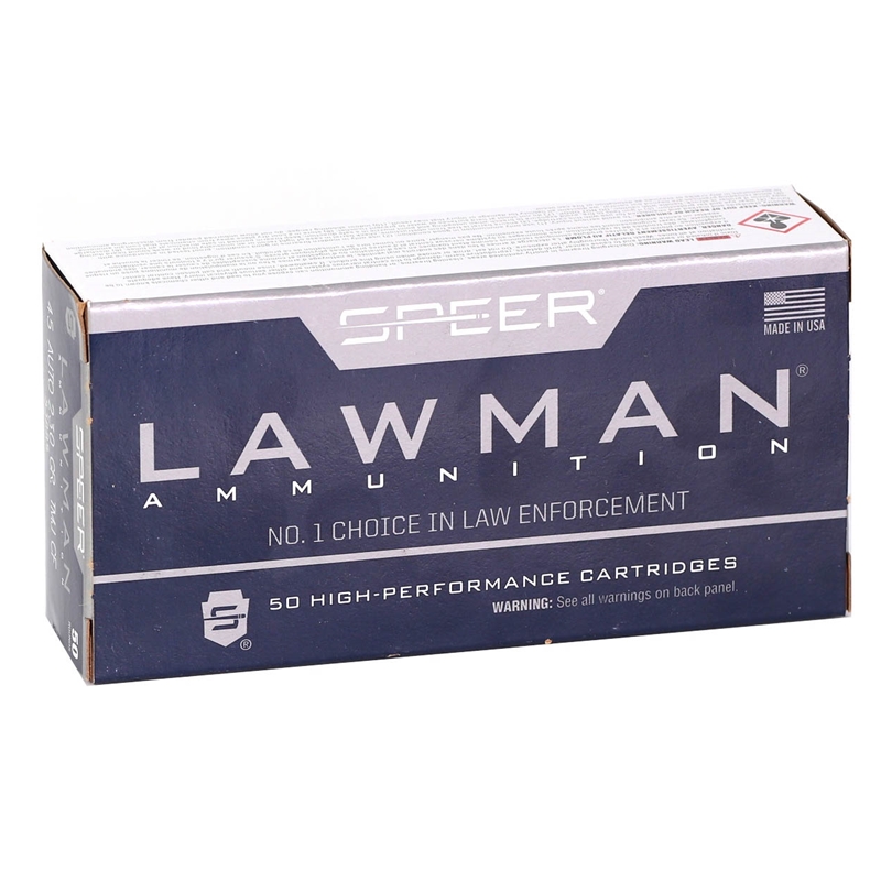Speer Lawman Cleanfire 45 ACP AUTO Ammo 230 Grain TMJ
