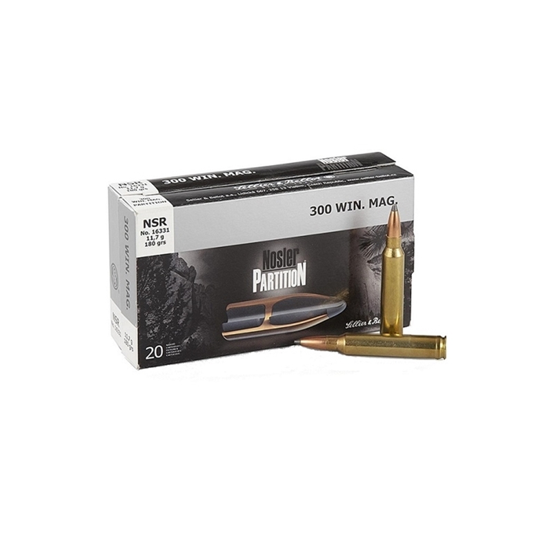 Balle 300 WINCHESTER MAGNUM 11,7G/180GRS X20 SOLOGNAC