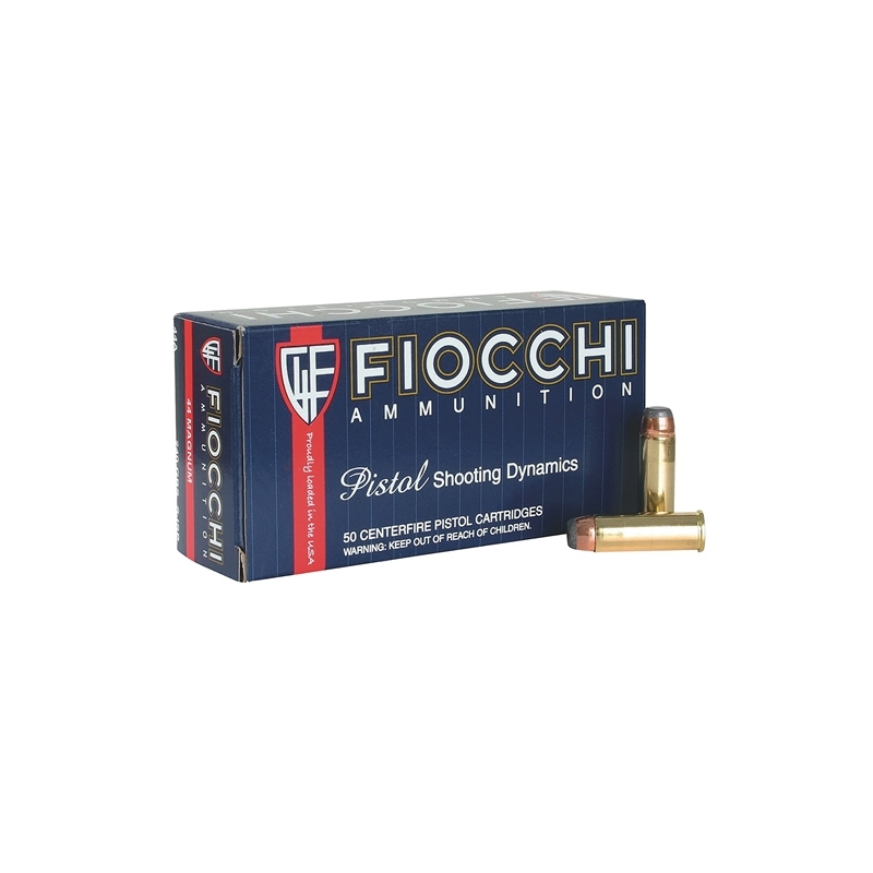 Fiocchi Extrema 44 Remington Magnum Ammo 240 Grain Jacketed Soft Point - 44A