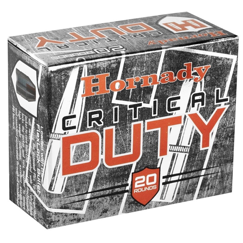 Hornady Critical Duty 10mm Auto Ammo 175 Grain FlexLock