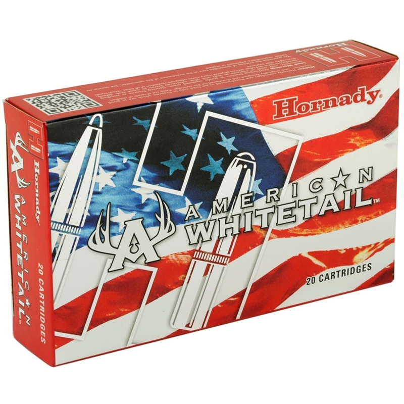 Hornady American Whitetail 300 Winchester Magnum Ammo 180 Gr IS