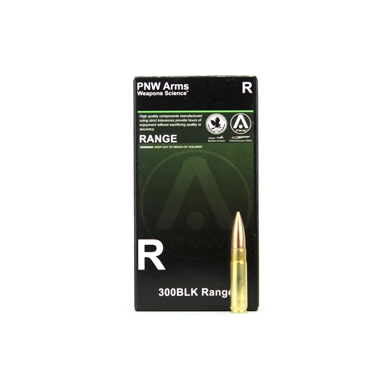 PNW Range 300 AAC Blackout 147 Gr FMJ BT Ammo Deals