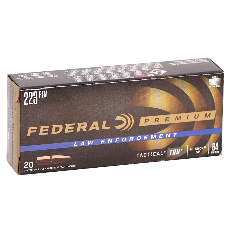 Federal Tactical TRU 223 Remington Ammo 64 Gr SP - Ammo Deals