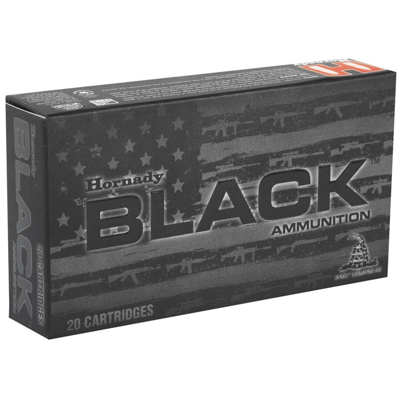 Hornady Black 223 Remington 62 Grain Full Metal Jacket