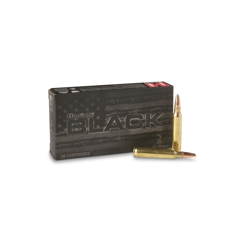 Hornady Black 5.56x45mm Ammo 75 Grain Interlock HD SBR - 81296