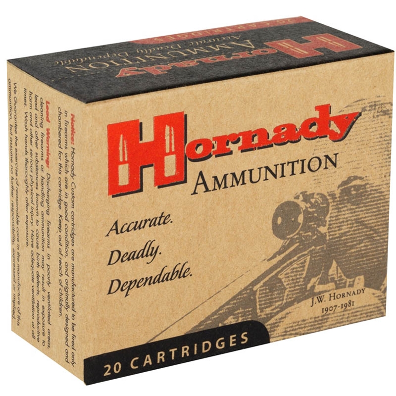 Hornady Custom 10mm Auto Ammo 155 Grain XTP JHP
