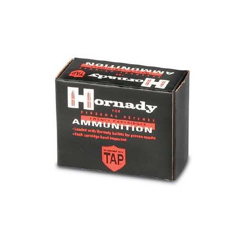 Hornady TAP Personal Defense Ammo 40 S&W 180 Grain Jacketed Hollow Point Ammunition