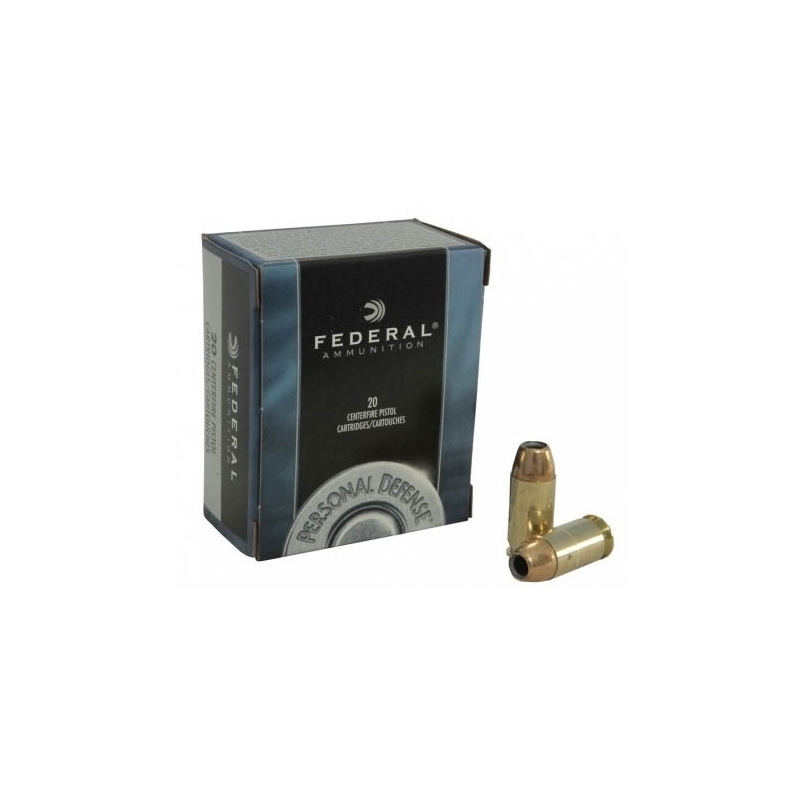 Federal Personal Defense 9mm Luger Ammo 115 Grain JHP