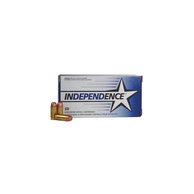 Independence Ammo 40 S&W 165 Grain Full Metal Jacket Ammunition