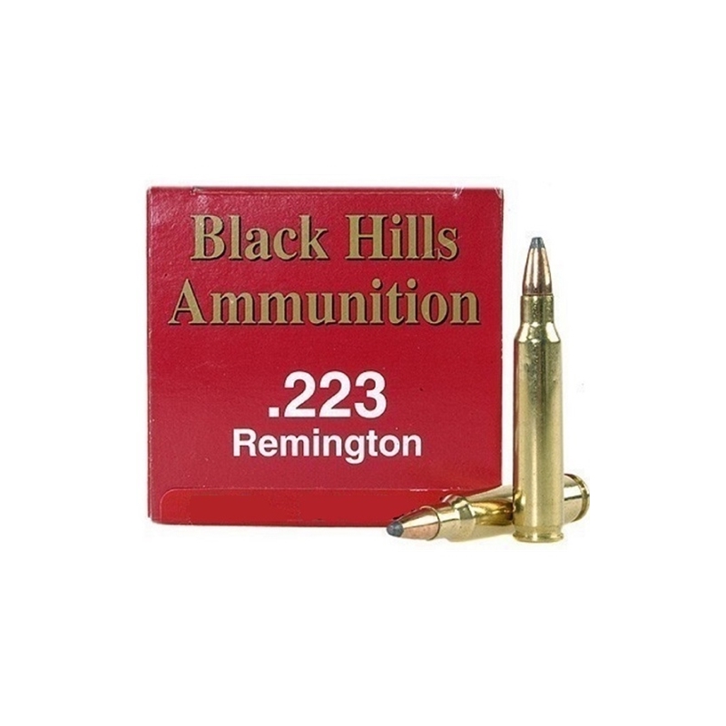 Black Hills 223 Remington Ammo 68 Grain Heavy Match HP