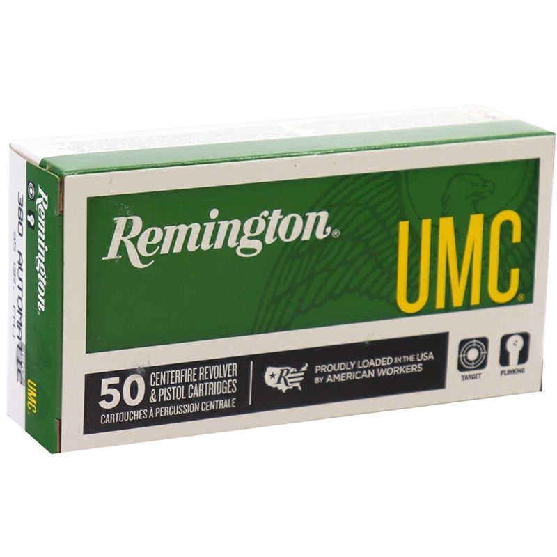 Remington UMC 380 ACP AUTO Ammo 95 Grain FMJ