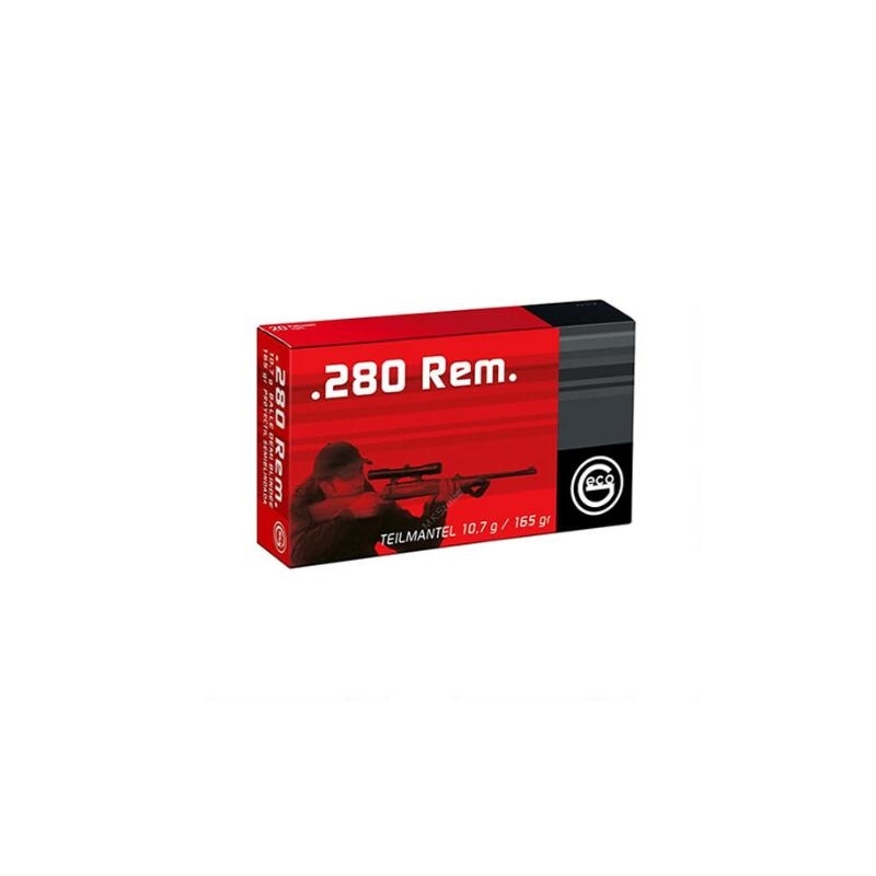 Geco 280 Remington Ammo 165 Grain SP