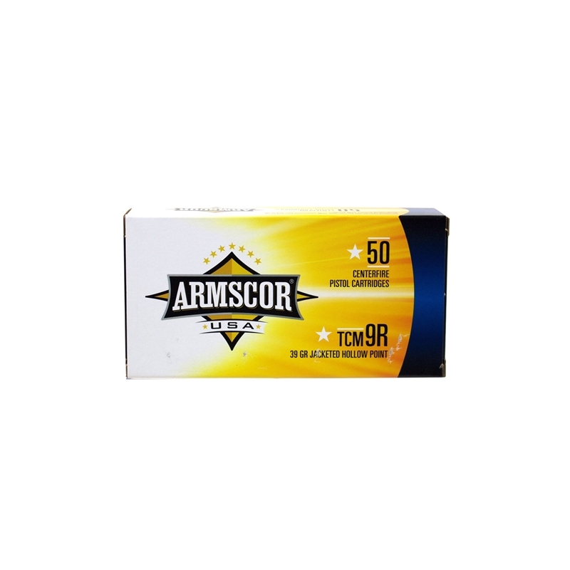 Armscor USA 22 TCM R9 Ammo 39 Grain JHP