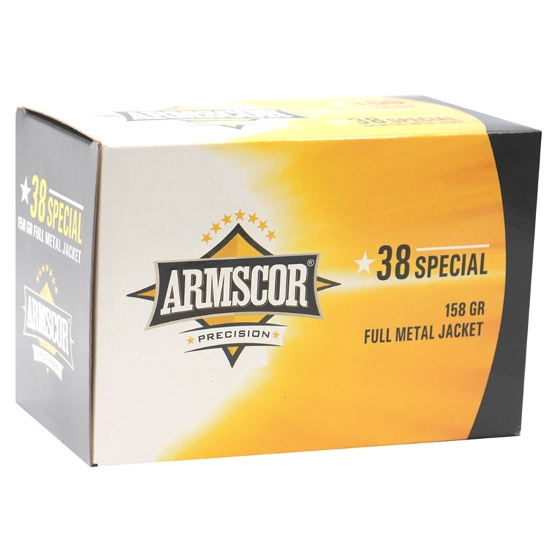 Armscor Precision 38 Special Ammo 158 Grain FMJ VP