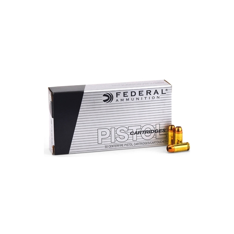 Federal Pistol 40 S&W Ammo 135 Grain HST Jacketed Hollow Point