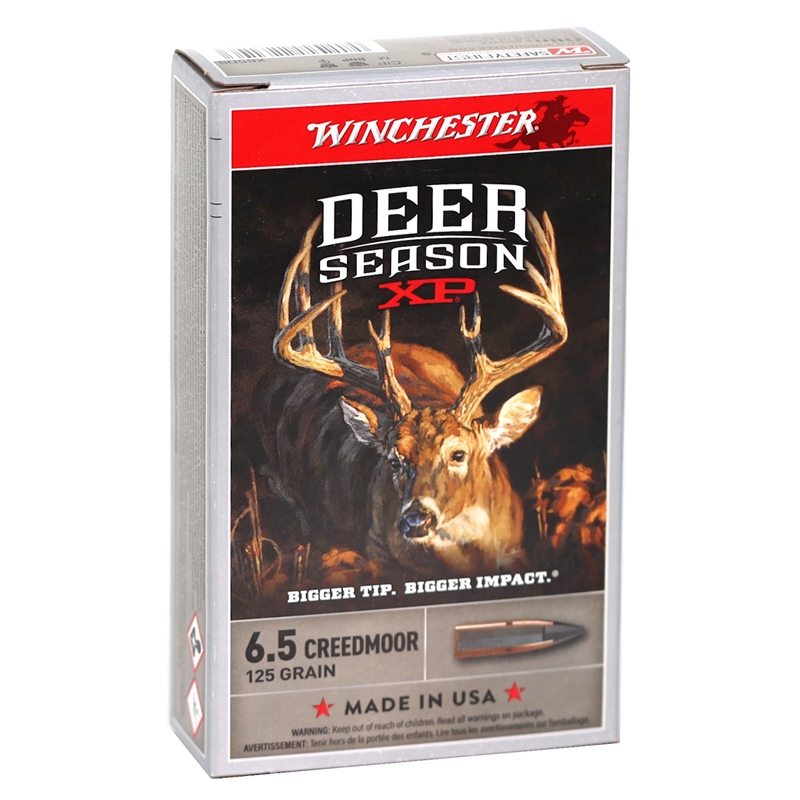 Winchester Deer Season XP 6.5 Creedmoor Ammo 125 Gr XPP Tip