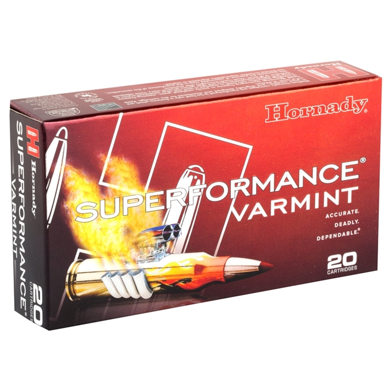 Hornady Superformance Varmint 222 Remington Ammo 35 Grain NTX LF