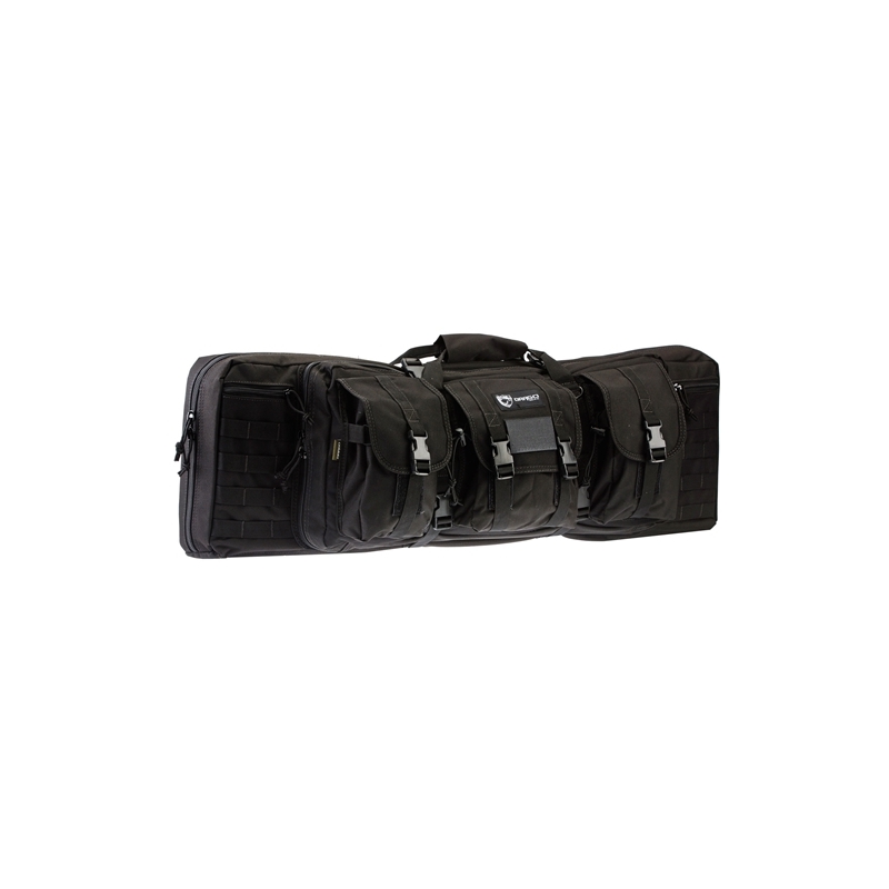 Drago Gear 37" Double Gun Case Exterior 600D Polyester Blk