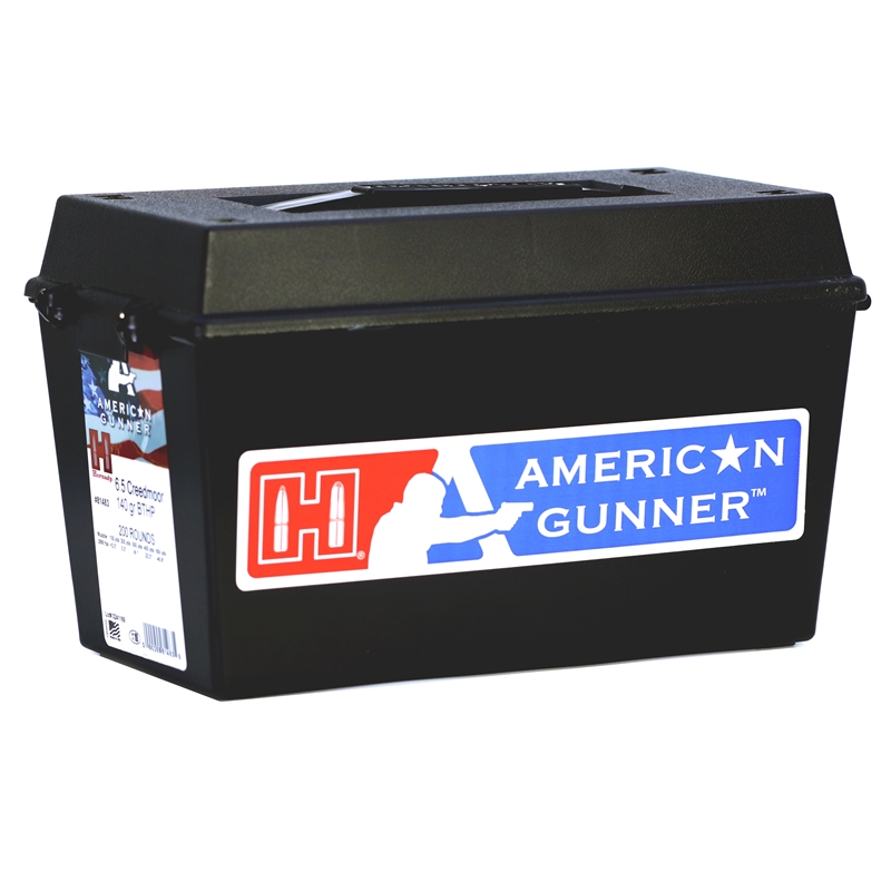 Hornady American Gunner 6.5 Creedmoor Ammo 140 Grain Hollow Point Boat Tail - 81483