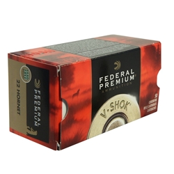 federal-premium-vital-shok-22-hornet-45-grain-speer-soft-point-ammunition||