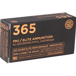 sig-sauer-365-elite-performance-9mm-luger-ammo-115-grain-fmj-e9mmb1-365-50||